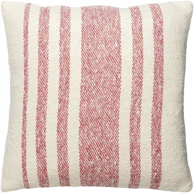 Sadie Crimson Throw Pillow - Clearance