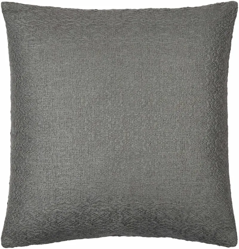 Salas Steel Gray Throw Pillow - Clearance