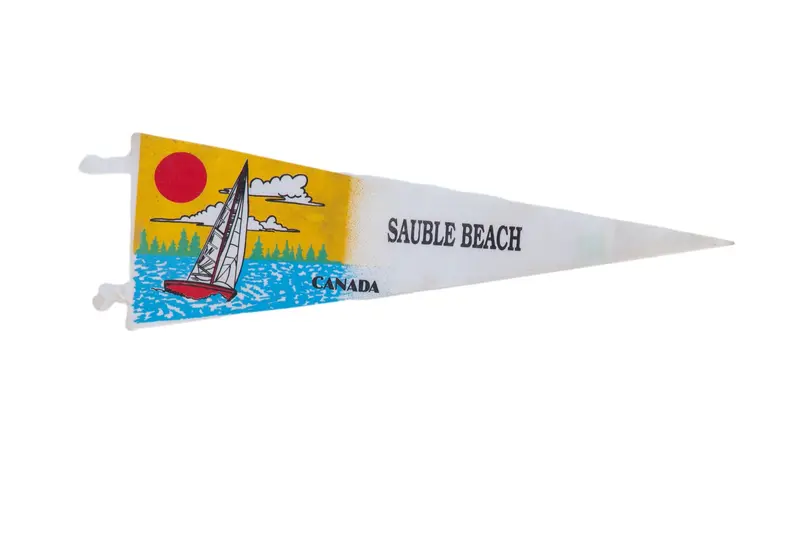 Sauble Beach Felt Flag Pennant