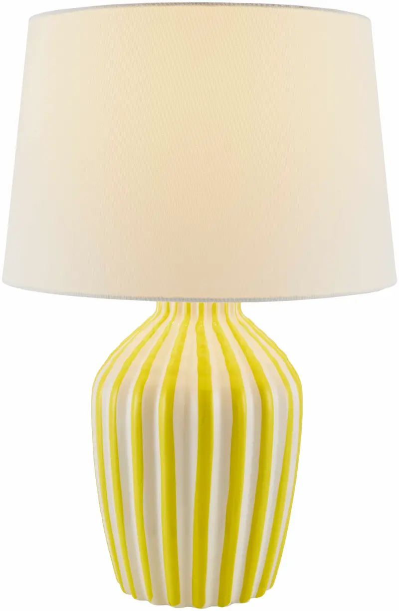 Shamsabad Yellow Table Lamp