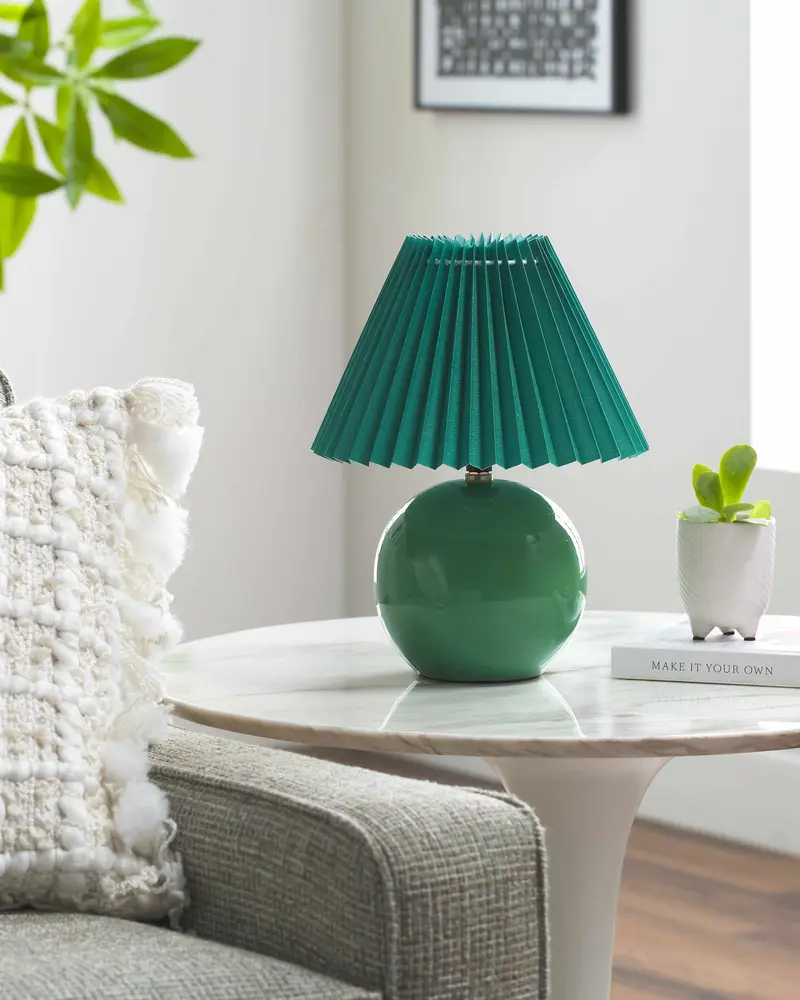 Shcheglovo Green Table Lamp