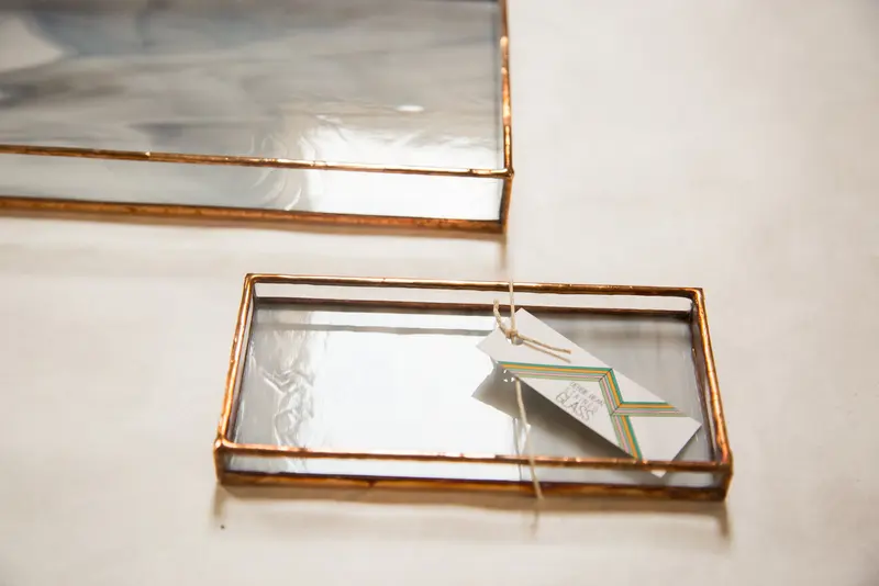 Small Stained Glass Tray