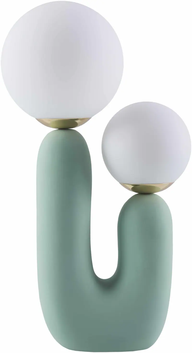 Sovramonte Green Table Lamp