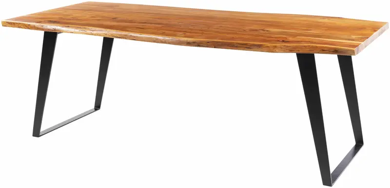 Valdeolmos Natural Wood Dining Table - Clearance