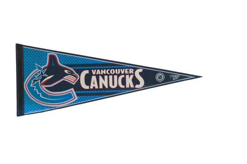Vancouver Canucks Felt Flag Pennant