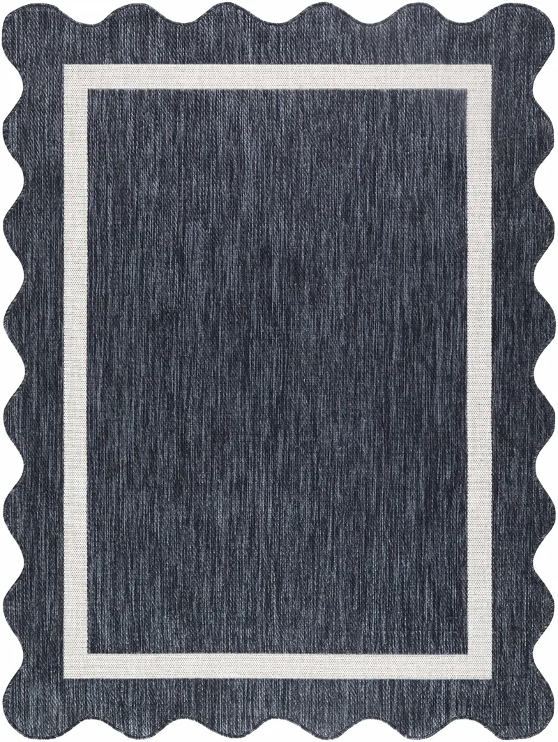 Varro Navy Outdoor Area Rug