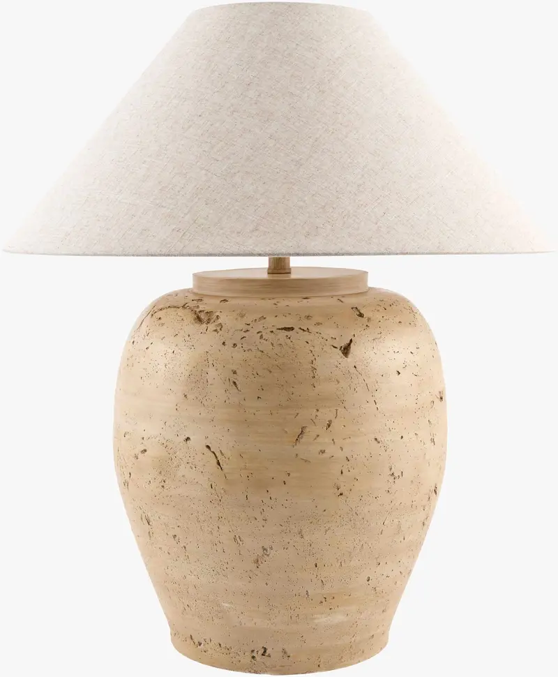 Venturada Peach Table Lamp