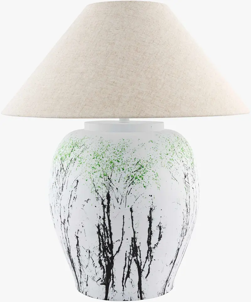 Venturada Translucent & Peach Table Lamp