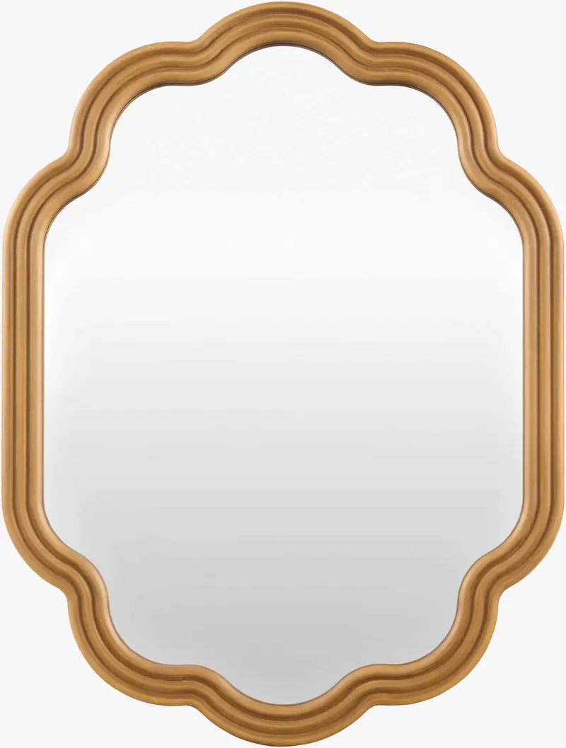 Vidao Camel Wood Mirror