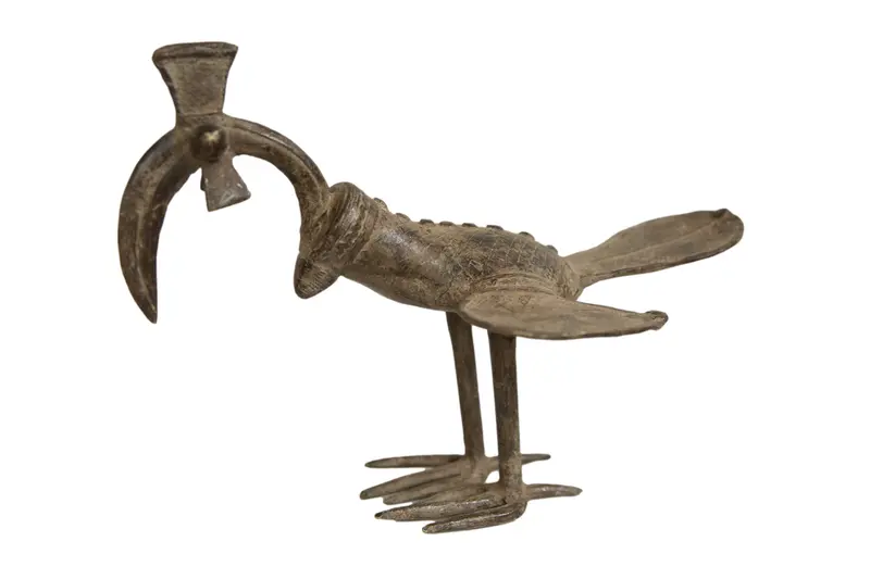 Vintage African Bronze Bird