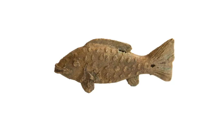 Vintage African Fish Figurine