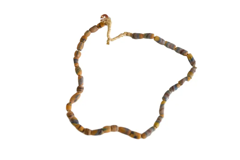 Vintage African Flour Bead Necklace