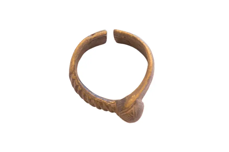 Vintage African Small Multi-Design Cuff Bracelet