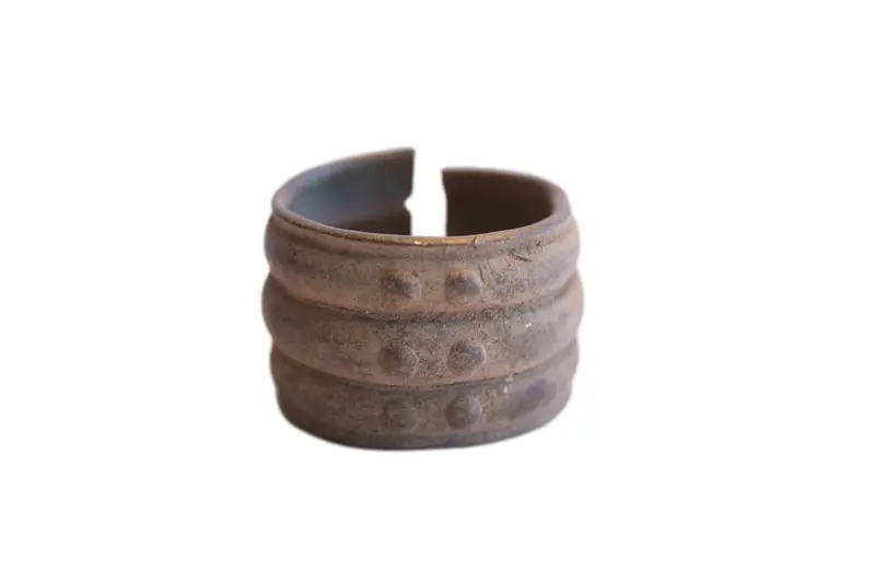 Vintage African Wide Cuff Bracelet