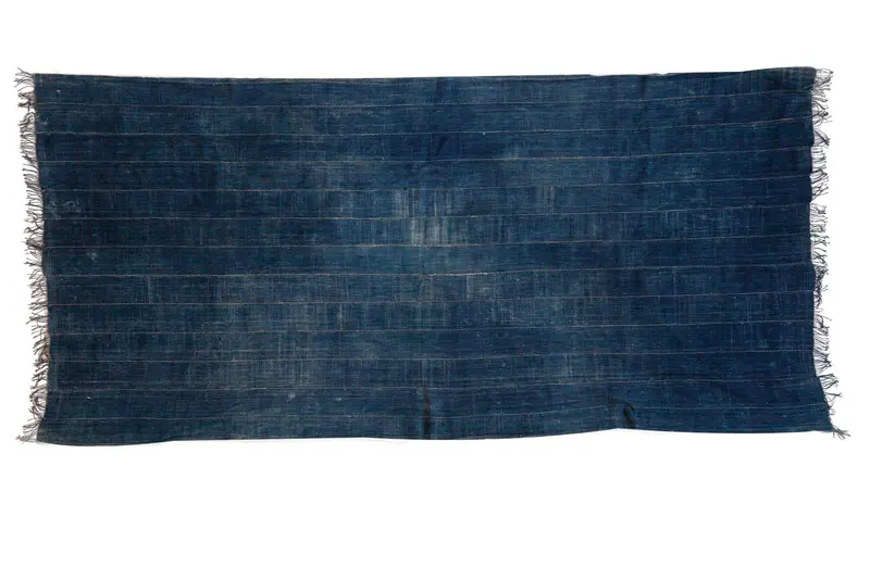 Vintage Dark Indigo Throw