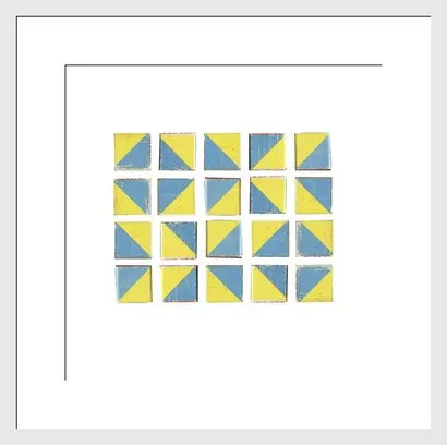 Vintage Visuals Geometric Blocks Photograph