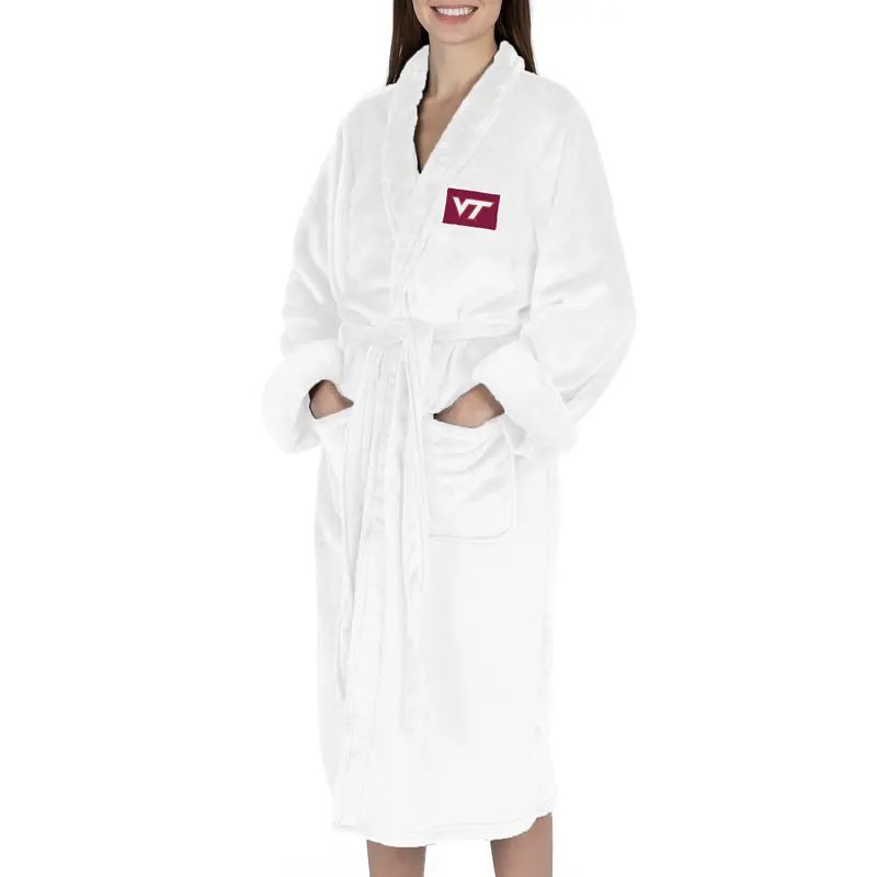 Virginia Tech Hokies NCAA Team Pride Silk Touch Robe Small/Medium