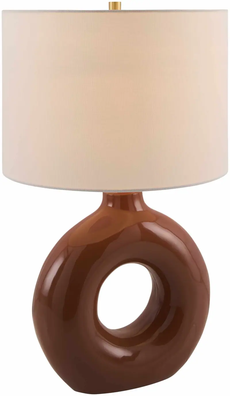 Vizcachane Red Table Lamp