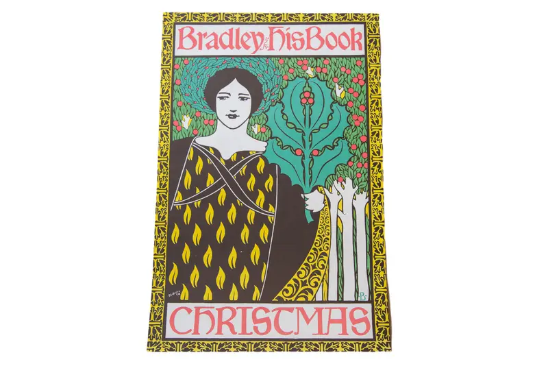 William Henry Bradley Vintage Lithograph Poster