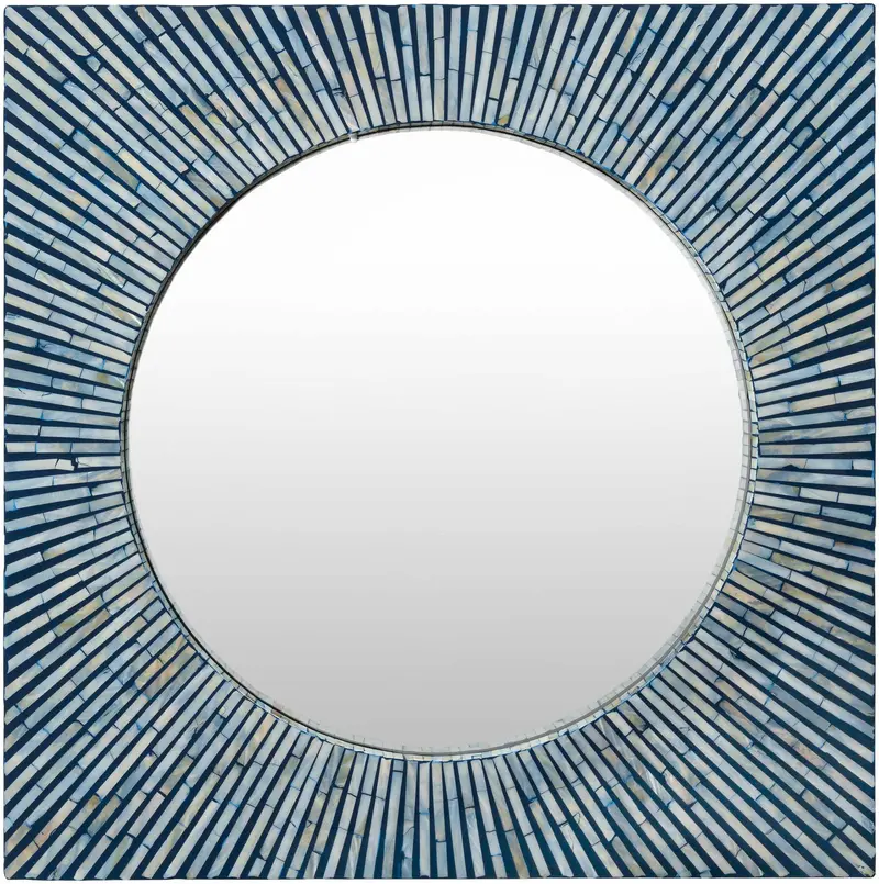 Wodonga Blue Pearl Mirror