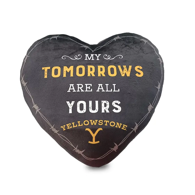 Yellowstone All My Tomorrows Cloud Pillow, 15 inches