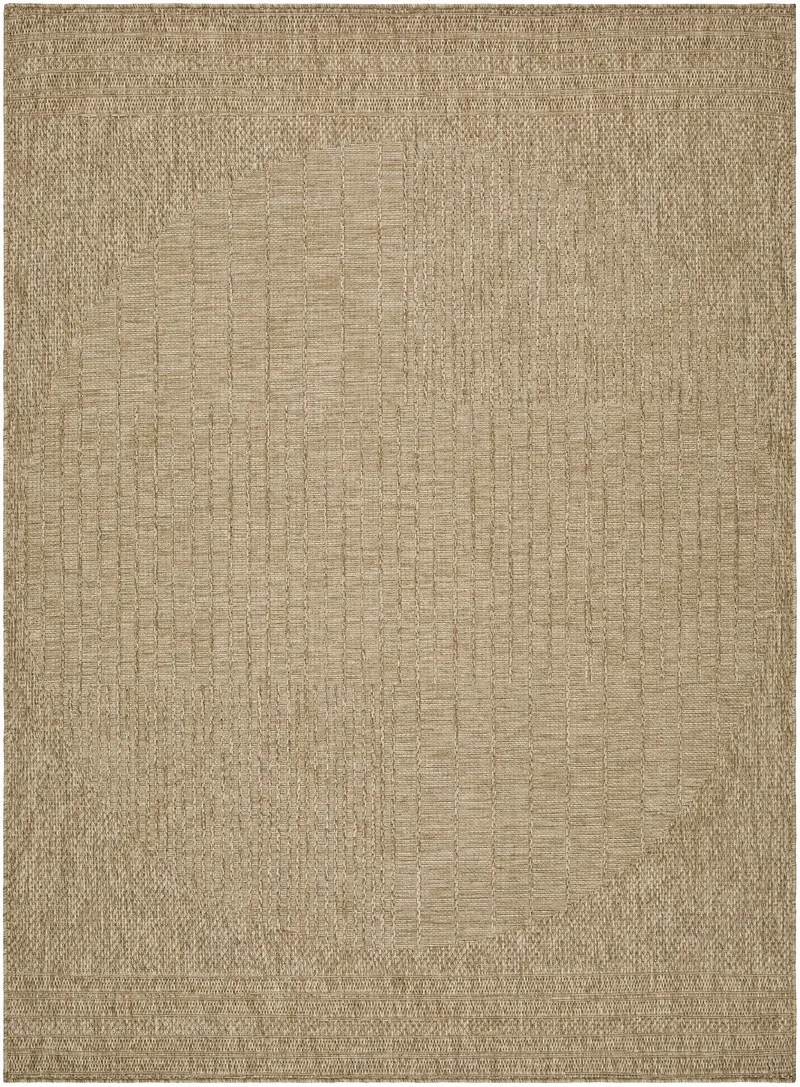 Yuley Brown Outdoor Area Rug