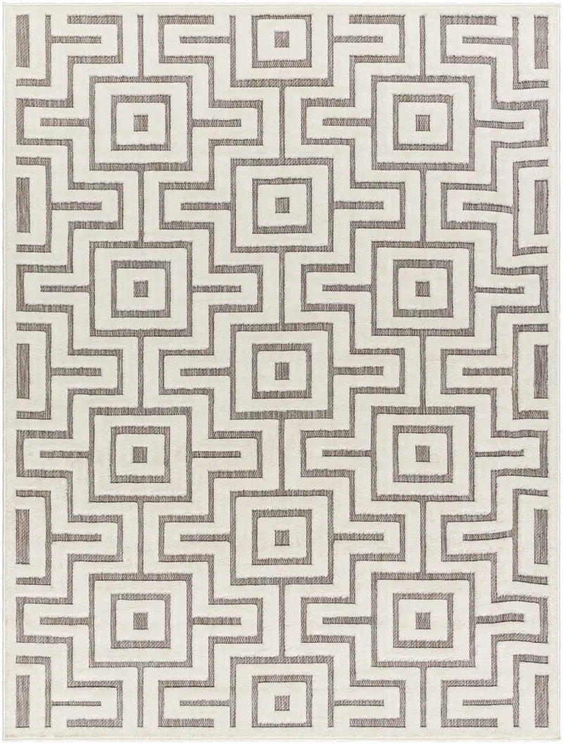 Zevi Beige Outdoor Rug - Clearance