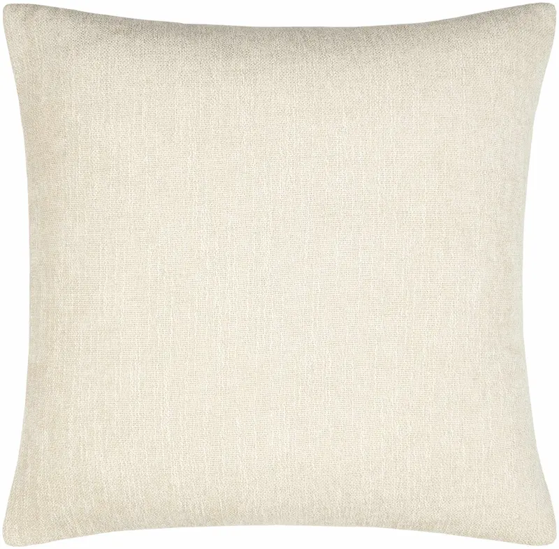 Zihna Ivory Throw Pillow - Clearance