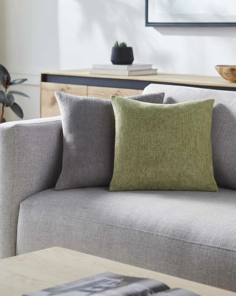 Zihna Olive Throw Pillow - Clearance